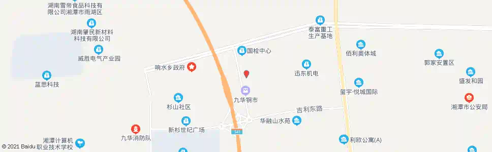 湘潭标致东路(湖南兵器)_公交站地图_湘潭公交_妙搜公交查询2025