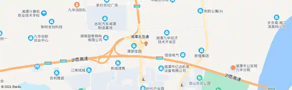 湘潭美江国际社区_公交站地图_湘潭公交_妙搜公交查询2025