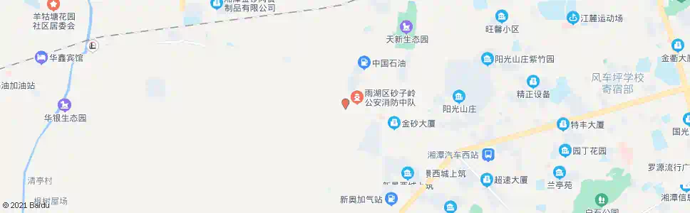 湘潭湘大新路口_公交站地图_湘潭公交_妙搜公交查询2025