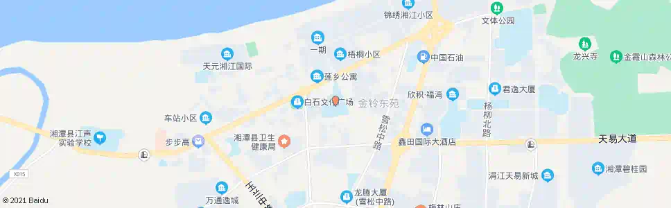 湘潭县政务中心(凤凰中学新校区)_公交站地图_湘潭公交_妙搜公交查询2025