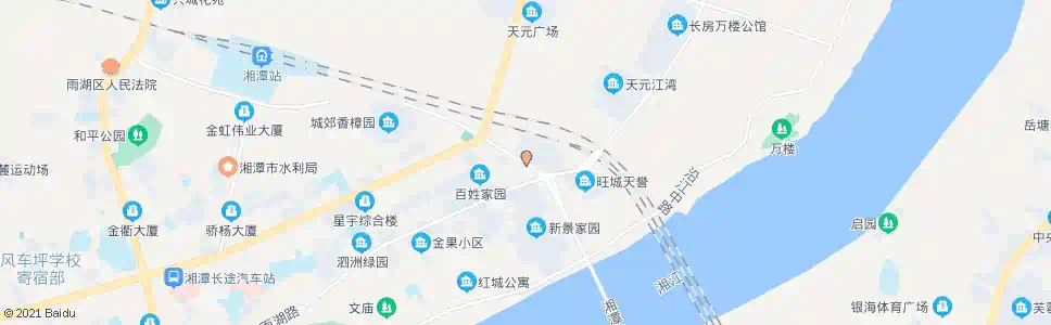 湘潭三桥北_公交站地图_湘潭公交_妙搜公交查询2025