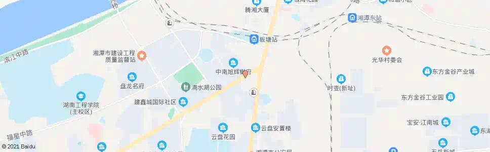湘潭板摄路口_公交站地图_湘潭公交_妙搜公交查询2025