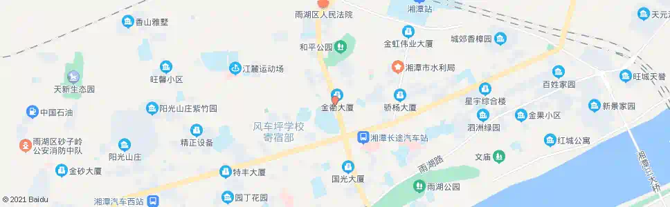 湘潭眼科医院(湘运总公司)_公交站地图_湘潭公交_妙搜公交查询2025