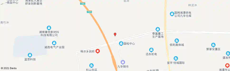 湘潭建荣车辆检测站_公交站地图_湘潭公交_妙搜公交查询2025