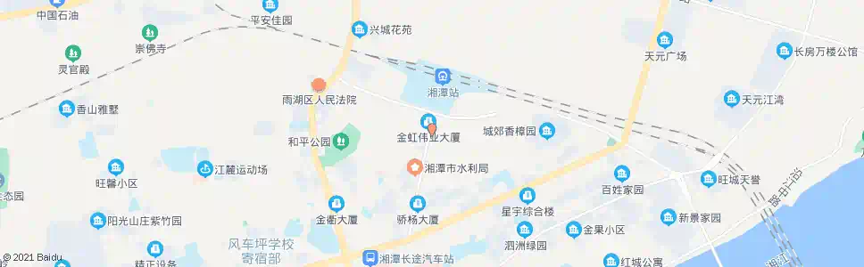 湘潭公交加油站_公交站地图_湘潭公交_妙搜公交查询2025
