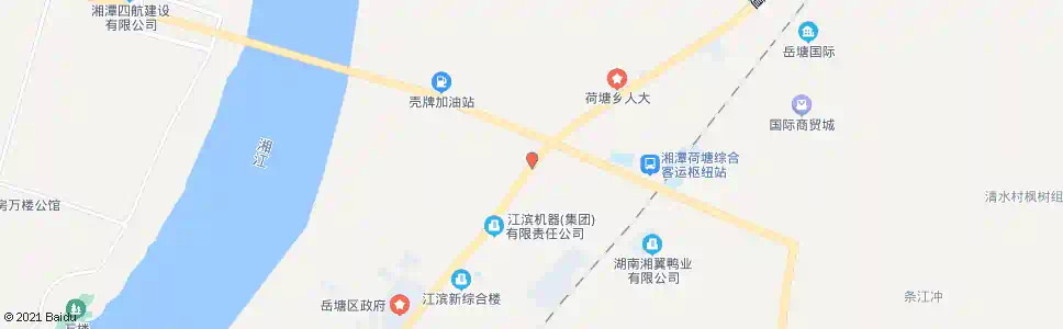 湘潭五爱村_公交站地图_湘潭公交_妙搜公交查询2025