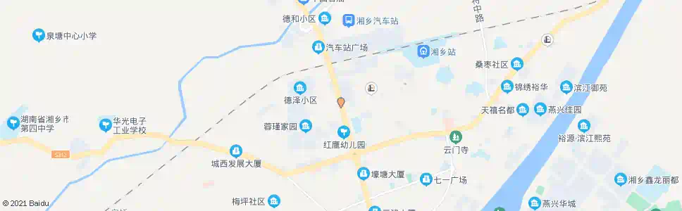 湘潭建材市场_公交站地图_湘潭公交_妙搜公交查询2025