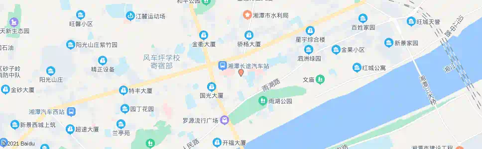 湘潭市公安局北院_公交站地图_湘潭公交_妙搜公交查询2025