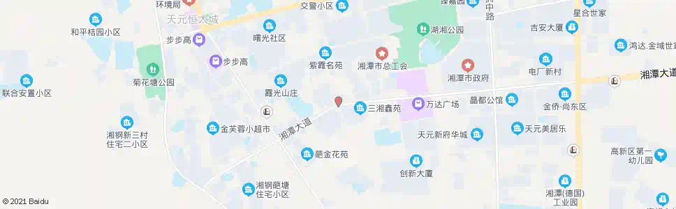 湘潭宝塔路口_公交站地图_湘潭公交_妙搜公交查询2025