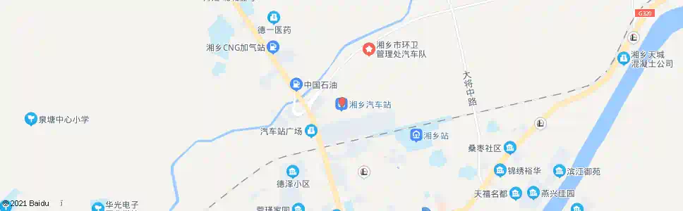 湘潭汽车北站广场_公交站地图_湘潭公交_妙搜公交查询2025
