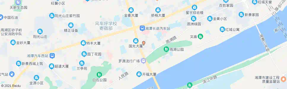 湘潭康星百货_公交站地图_湘潭公交_妙搜公交查询2025