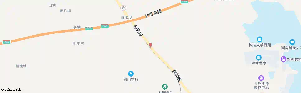 湘潭老变电站_公交站地图_湘潭公交_妙搜公交查询2025