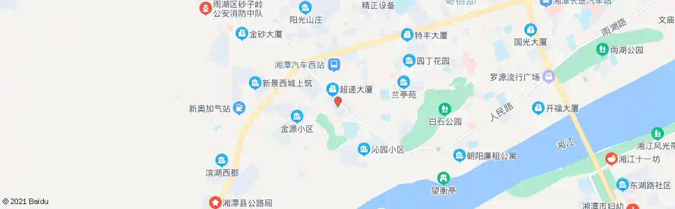 湘潭汽配城_公交站地图_湘潭公交_妙搜公交查询2025
