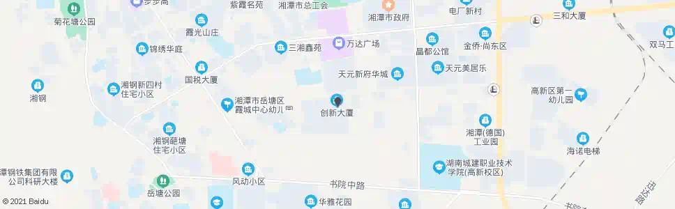 湘潭高新区管委会_公交站地图_湘潭公交_妙搜公交查询2025