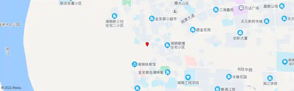 湘潭芙蓉西路口_公交站地图_湘潭公交_妙搜公交查询2025