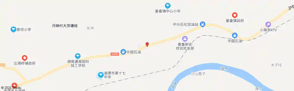 湘潭分路口_公交站地图_湘潭公交_妙搜公交查询2025