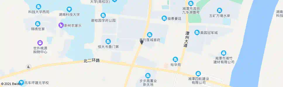 湘潭百合御都_公交站地图_湘潭公交_妙搜公交查询2025