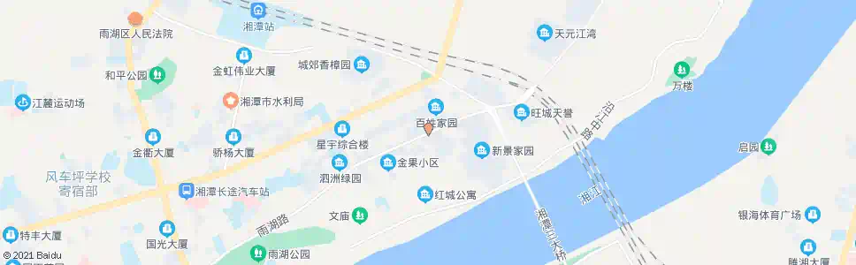 湘潭雪园村_公交站地图_湘潭公交_妙搜公交查询2025
