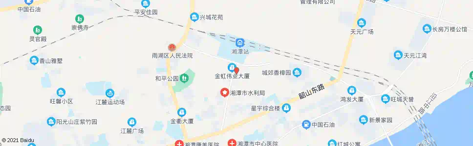 湘潭公汽物业公司_公交站地图_湘潭公交_妙搜公交查询2025