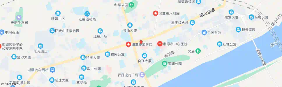 湘潭长途汽车站_公交站地图_湘潭公交_妙搜公交查询2025