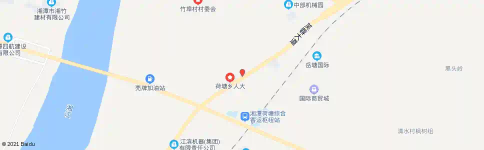 湘潭响塘加油站_公交站地图_湘潭公交_妙搜公交查询2025