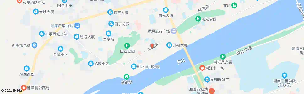 湘潭十一中_公交站地图_湘潭公交_妙搜公交查询2025