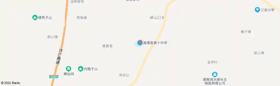 湘潭十中_公交站地图_湘潭公交_妙搜公交查询2025