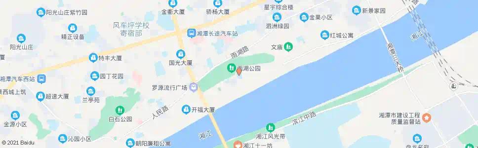 湘潭十六总_公交站地图_湘潭公交_妙搜公交查询2025
