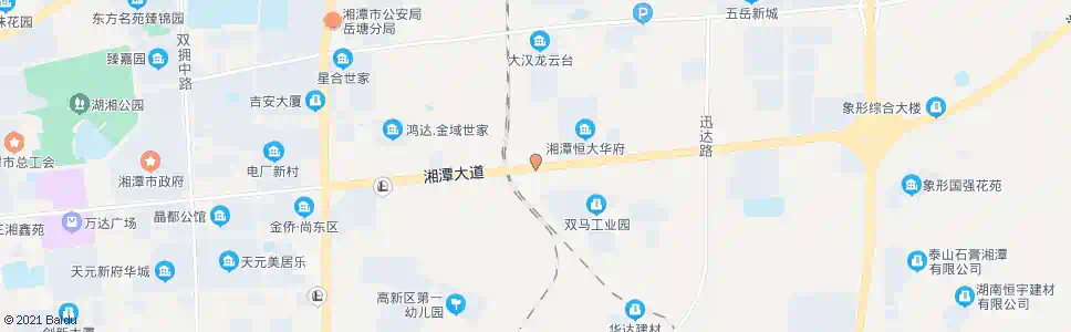 湘潭高新国土分局_公交站地图_湘潭公交_妙搜公交查询2025