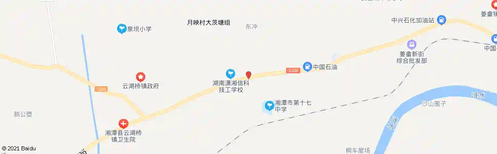 湘潭师院_公交站地图_湘潭公交_妙搜公交查询2025