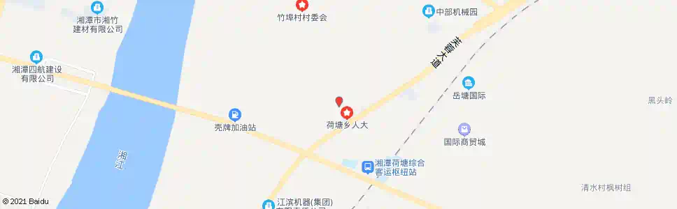 湘潭荷塘供电所_公交站地图_湘潭公交_妙搜公交查询2025