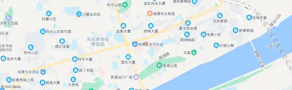 湘潭基建营_公交站地图_湘潭公交_妙搜公交查询2025