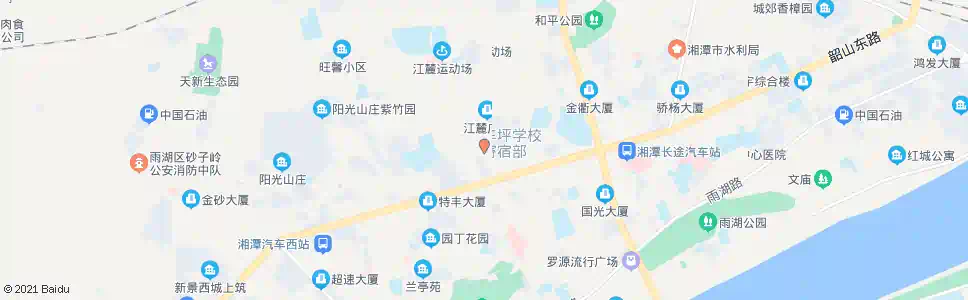 湘潭科林医院(新院)_公交站地图_湘潭公交_妙搜公交查询2025