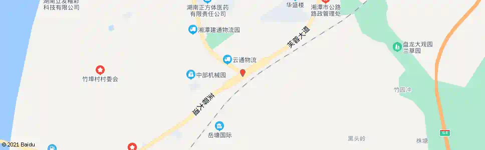 湘潭步步高物流园_公交站地图_湘潭公交_妙搜公交查询2025