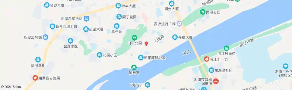 湘潭县中医院_公交站地图_湘潭公交_妙搜公交查询2025