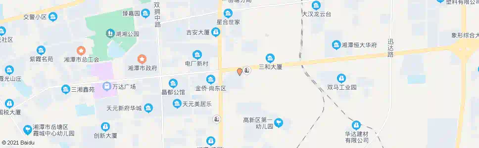 湘潭万博港_公交站地图_湘潭公交_妙搜公交查询2025