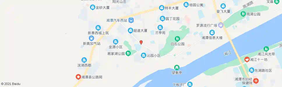 湘潭九中_公交站地图_湘潭公交_妙搜公交查询2025