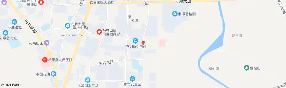 湘潭飞鸽安置区_公交站地图_湘潭公交_妙搜公交查询2025