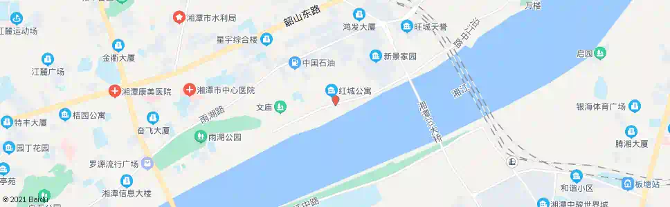 湘潭观湘门_公交站地图_湘潭公交_妙搜公交查询2025