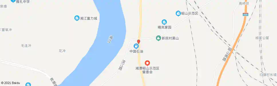 湘潭窑洲_公交站地图_湘潭公交_妙搜公交查询2025