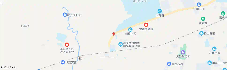 湘潭长城中学_公交站地图_湘潭公交_妙搜公交查询2025