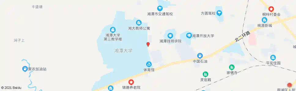 湘潭湘大东门_公交站地图_湘潭公交_妙搜公交查询2025