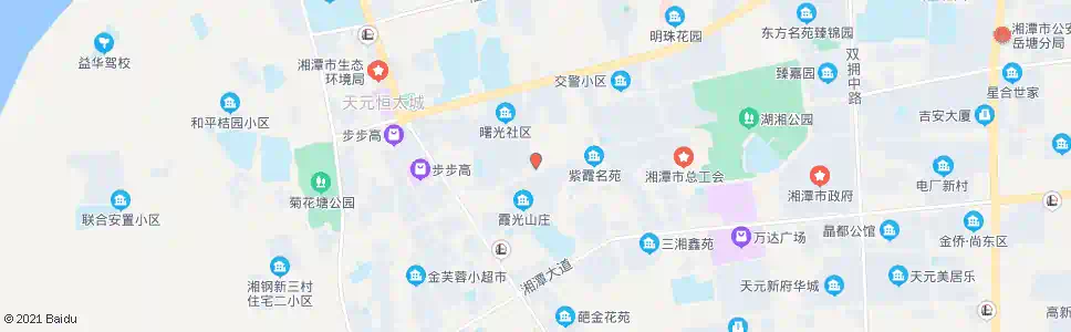 湘潭南岭南路(林业局)_公交站地图_湘潭公交_妙搜公交查询2025
