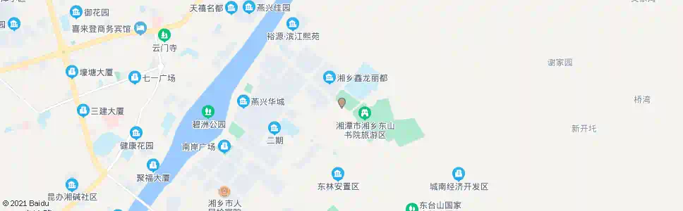 湘潭东山学校_公交站地图_湘潭公交_妙搜公交查询2025