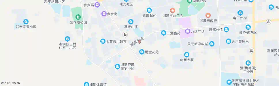 湘潭人事局_公交站地图_湘潭公交_妙搜公交查询2025