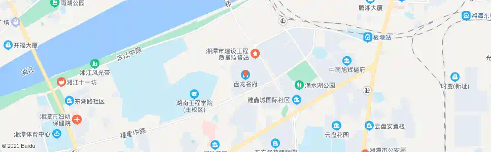 湘潭盘龙名府_公交站地图_湘潭公交_妙搜公交查询2025