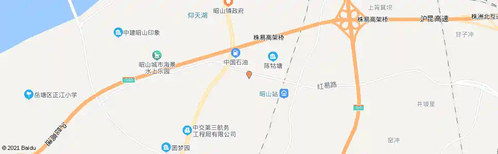 湘潭二水厂_公交站地图_湘潭公交_妙搜公交查询2025
