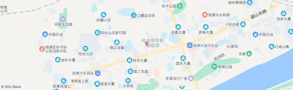 湘潭科林医院_公交站地图_湘潭公交_妙搜公交查询2025