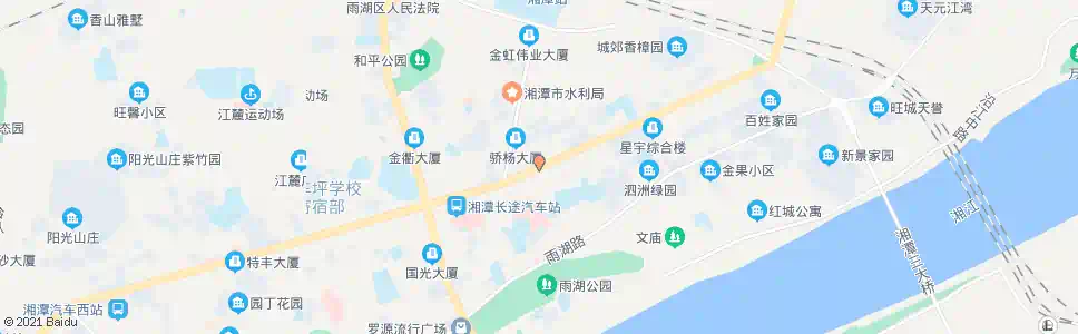 湘潭基建营东_公交站地图_湘潭公交_妙搜公交查询2025