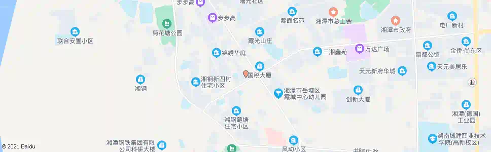 湘潭大桥饭店_公交站地图_湘潭公交_妙搜公交查询2025